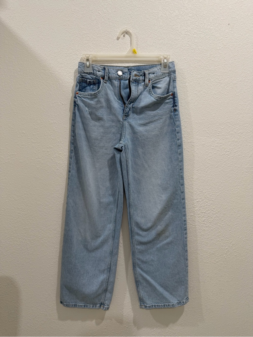 H&M Pale Blue Relaxed Boyfriend Jeans